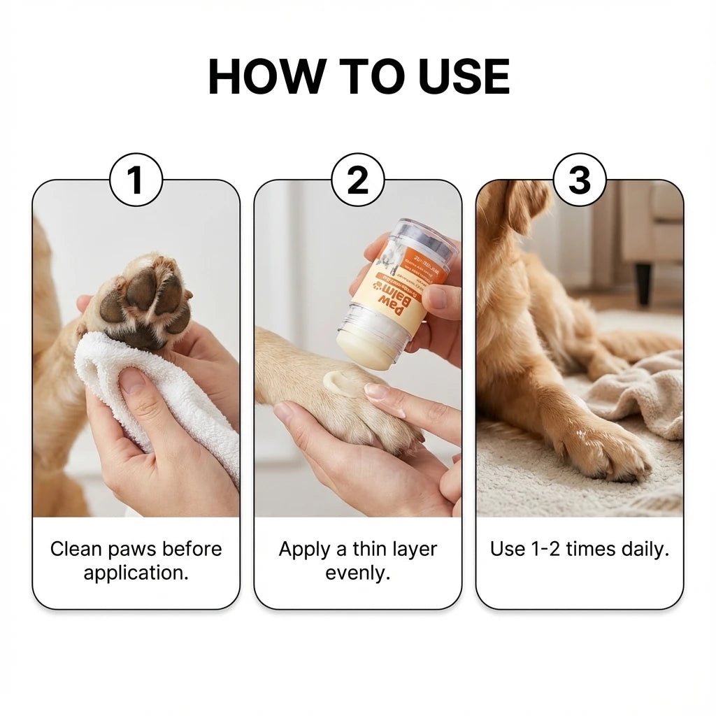 Cat Dog Paw Nose Balm Pet Foot Moisturizer Anti Crack Repair Soothe Dry Chapped Daily Pet Care Paw Skin Protective Ointment 30g