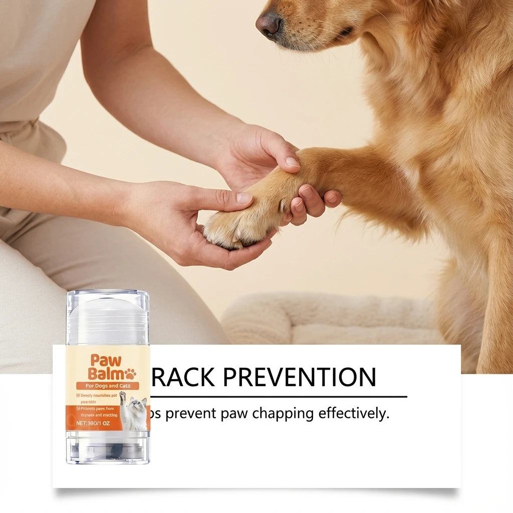 Cat Dog Paw Nose Balm Pet Foot Moisturizer Anti Crack Repair Soothe Dry Chapped Daily Pet Care Paw Skin Protective Ointment 30g